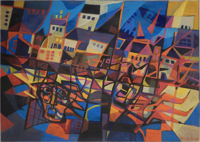 Zerrissene Stadt