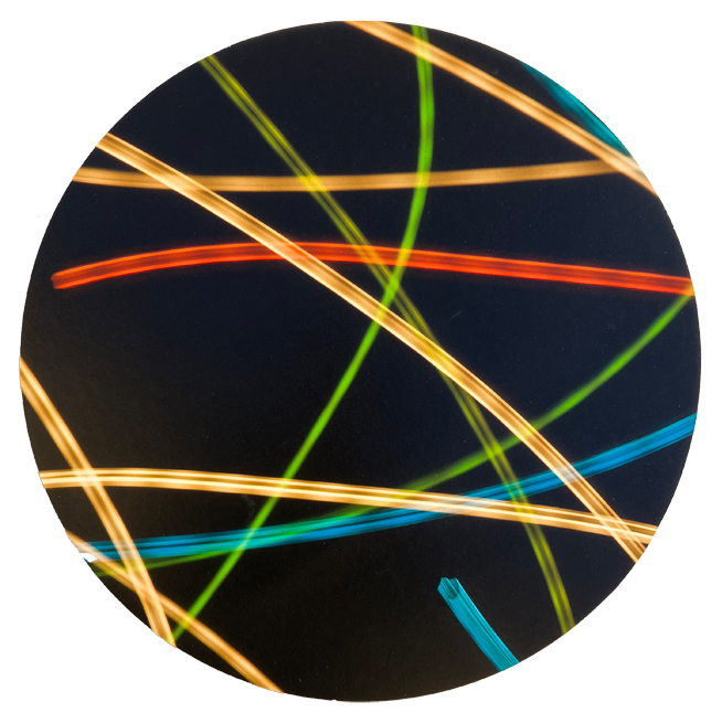 coloured curved line I