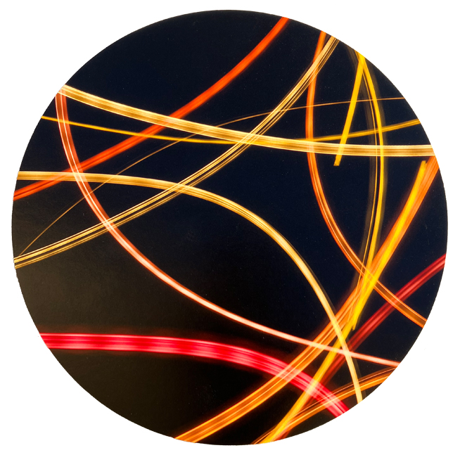 coloured curved line III